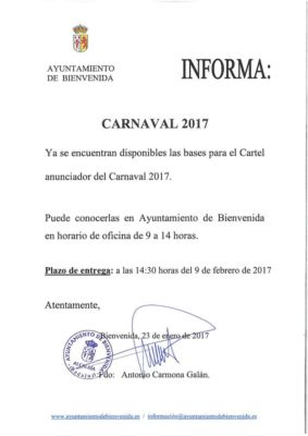 concurso cartel carnaval
