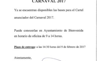 concurso cartel carnaval